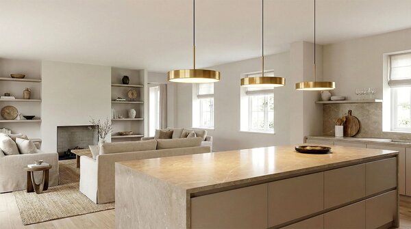 Λάμπα LED APP1687-1CP 30CM BRUSH GOLD
