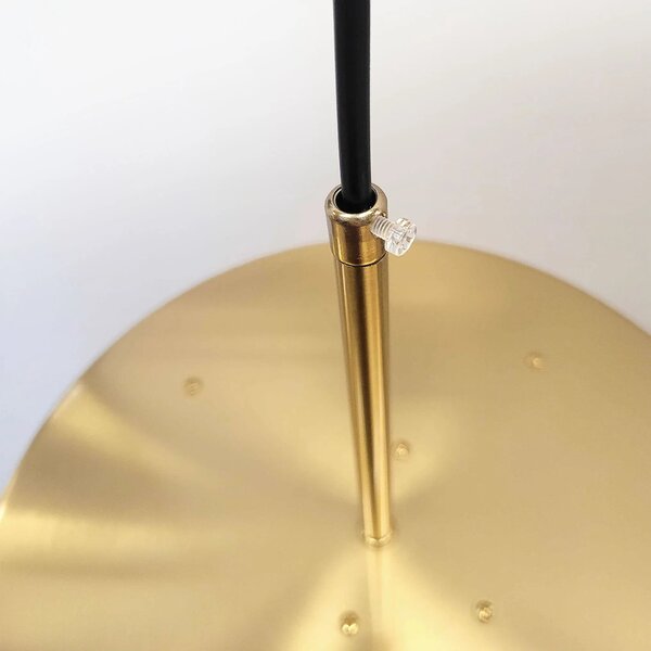 Λάμπα LED APP1687-1CP 30CM BRUSH GOLD