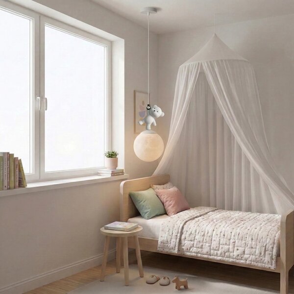 ΚΡΕΜΑΣΤΟ ΦΩΤΙΣΤΙΚΟ ΟΡΟΦΗΣ ΑΡΚΟΥΔΑ ΠΟΥ ΣΤΕΚΕΤΑΙ ΣΤΟ ΦΕΓΓΑΡΙ G166-1CP