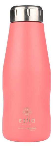 Θερμός-Μπουκάλι Ανοξείδωτο Fusion Coral Flask Save The Aegean Estia 350ml-6,5x6,5x18,5εκ. 01-22327