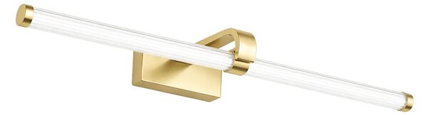Επιτοίχο φωτιστικό μπάνιου LED APP1884-1W 60cm GOLD