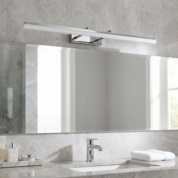 Επιτοίχο φωτιστικό μπάνιου LED APP1871-1W 80cm CHROME