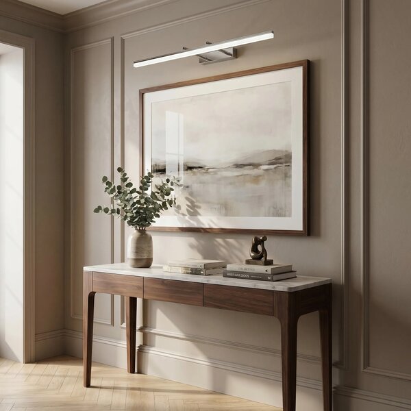 Επιτοίχο φωτιστικό μπάνιου LED APP1871-1W 80cm CHROME