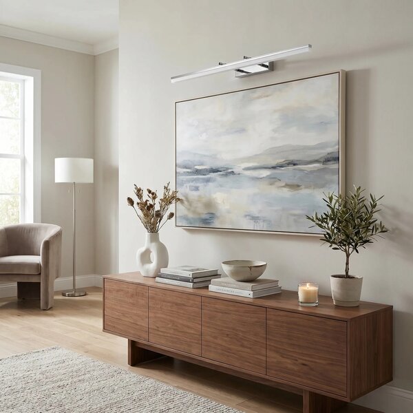 Επιτοίχο φωτιστικό μπάνιου LED APP1871-1W 80cm CHROME