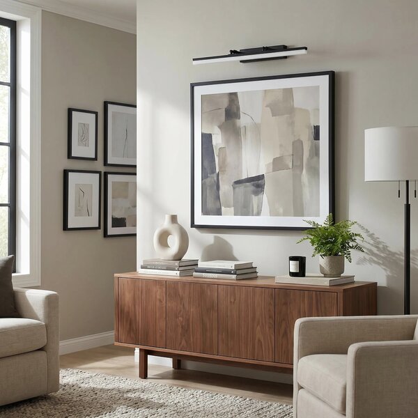 Επιτοίχο φωτιστικό μπάνιου LED APP1879-1W 60cm BLACK