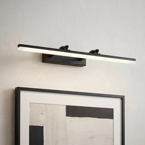Επιτοίχο φωτιστικό μπάνιου LED APP1879-1W 60cm BLACK