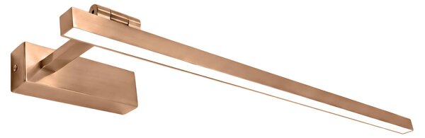 Επιτοίχο φωτιστικό μπάνιου LED SWE038-1W 60cm BRUSH COPPER