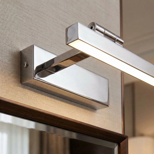 Επιτοίχο φωτιστικό μπάνιου LED SWE029-1W 60cm CHROME