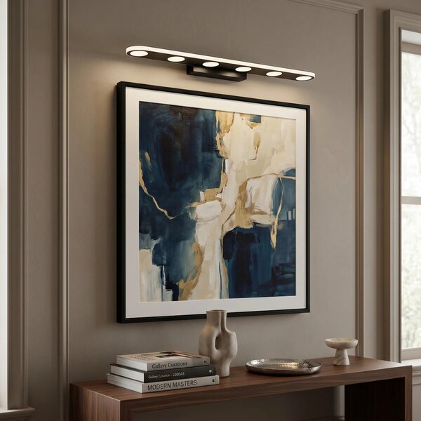 Επιτοίχο φωτιστικό μπάνιου LED SWE055-W BLACK
