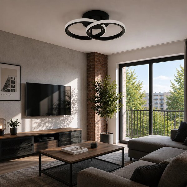 Φωτιστικό οροφής LED LHJ121-C Μαύρο