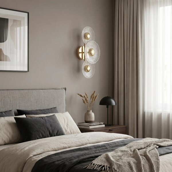 ΕΠΙΤΟΙΧΟ ΦΩΤΙΣΤΙΚΟ LED SWE072-W GOLD