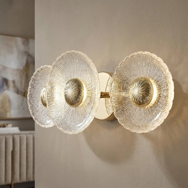 ΕΠΙΤΟΙΧΟ ΦΩΤΙΣΤΙΚΟ LED SWE072-W GOLD