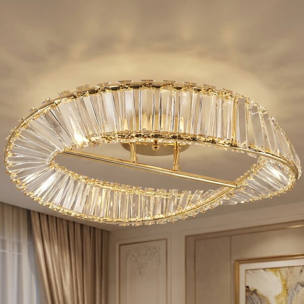 Φωτιστικό οροφής LED SWE095-C 50cm GOLD