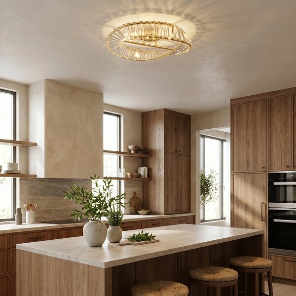 Φωτιστικό οροφής LED SWE095-C 50cm GOLD