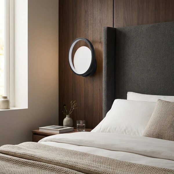 Επιτοίχιο φωτιστικό LED APP1915-W Black