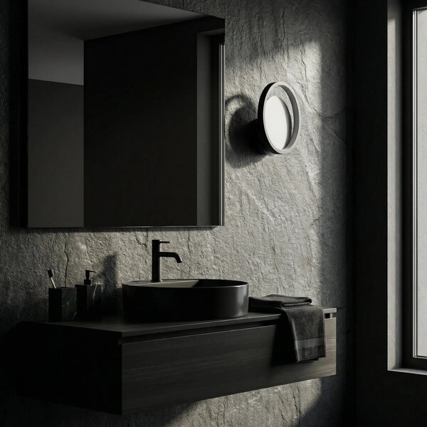 Επιτοίχιο φωτιστικό LED APP1915-W Black