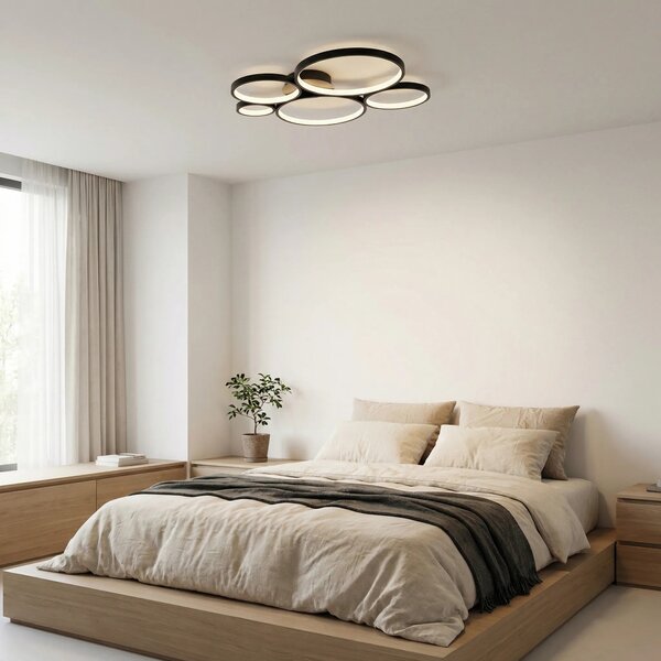 Φωτιστικό οροφής LED APP1911-C Black