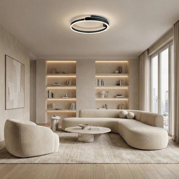 Φωτιστικό οροφής LED APP1925-C Black