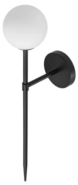 ΜΟΝΤΕΡΝΟ ΦΩΤΙΣΤΙΚΟ ΤΟΙΧΟΥ 52cm APP577-1W ΜΑΥΡΟ