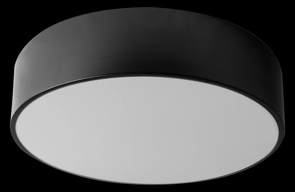 Plafond 30cm Στρογγυλό Φωτιστικό Οροφής app640-3c Μαύρο
