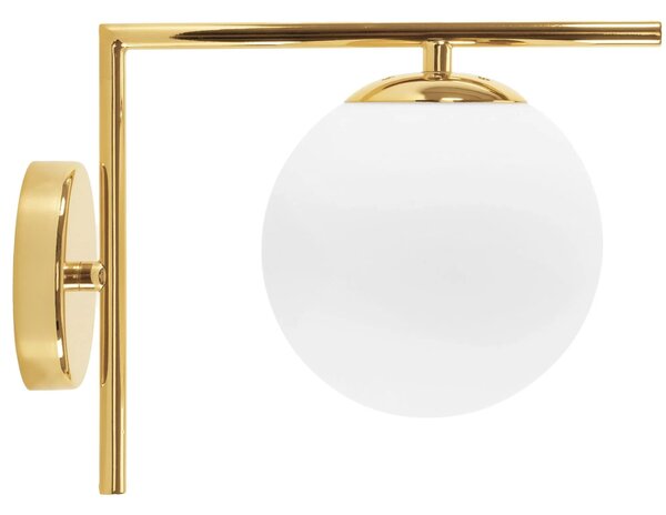 Επιτοίχιο φωτιστικό Glass Ball APP674-1W Gold