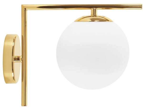 Επιτοίχιο φωτιστικό Glass Ball APP674-1W Gold
