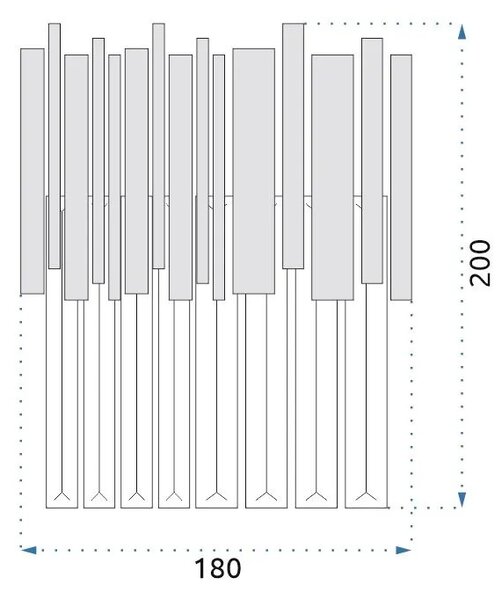 Κρυστάλλινο επιτοίχιο φωτιστικό APP602-W Gold