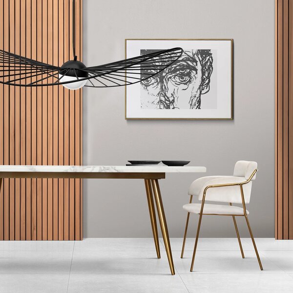 ΚΡΕΜΑΣΤΟ ΦΩΤΙΣΤΙΚΟ OPENWORK LED 60cm APP651-1CP