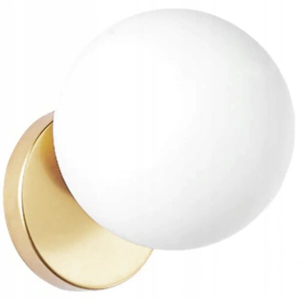 Επιτοίχιο φωτιστικό Glass Ball APP950-1W Χρυσό