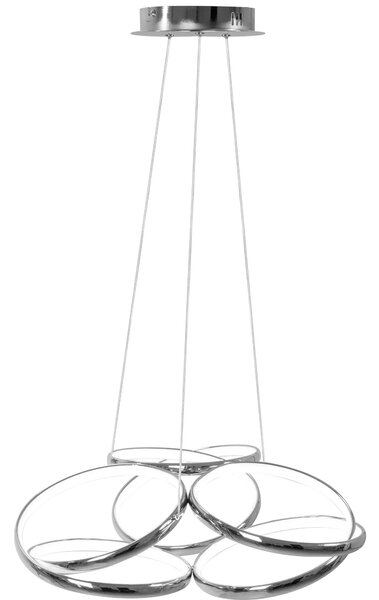 Μοντέρνο φωτιστικό οροφής LED + PILOT APP795-CP Flat Chrome