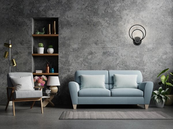 Lampa APP1042-W Μαύρο ΜΑΤ