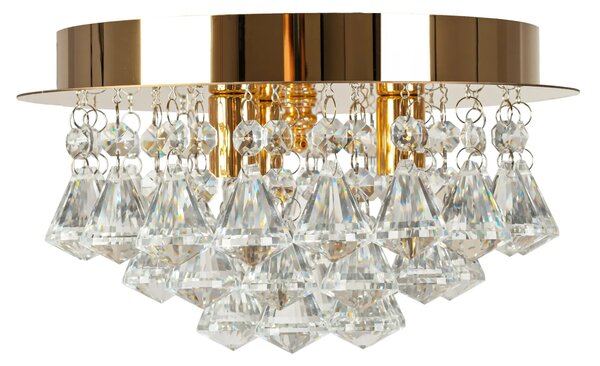 ΦΩΤΙΣΤΙΚΟ ΟΡΟΦΗΣ CRYSTAL APP1038-3CP Gold