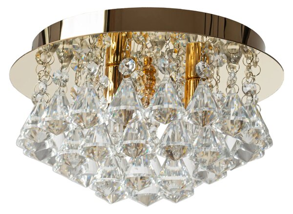 ΦΩΤΙΣΤΙΚΟ ΟΡΟΦΗΣ CRYSTAL APP1038-3CP Gold