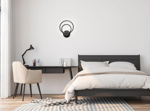 Lampa APP1042-W Μαύρο ΜΑΤ