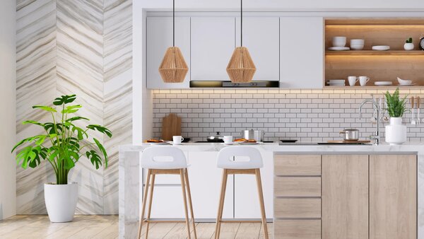 Boho APP1150-1W ΞΥΛΙΝΟ Κρεμαστό φωτιστικό