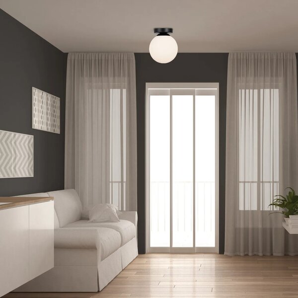 APP1155-1C Φωτιστικό Οροφής Μαύρο