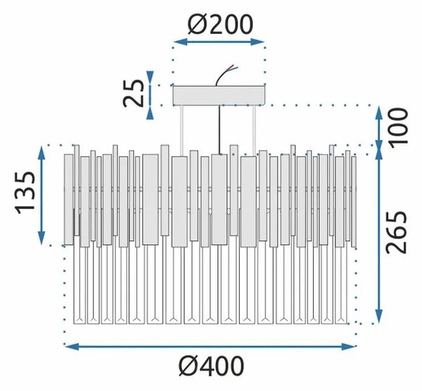 Κρυστάλλινο φωτιστικό οροφής APP1480-1C Chrome