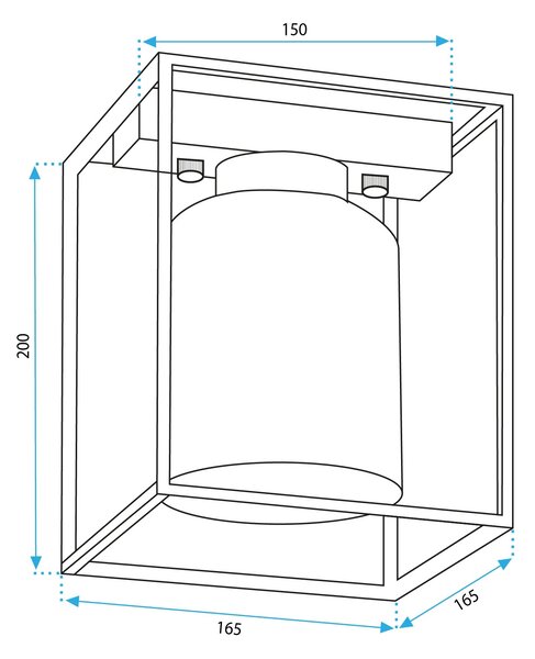 Φωτιστικό οροφής APP1264-1C