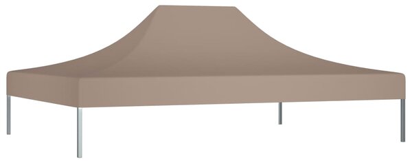 VidaXL Κάλυμμα Τέντας Εκδηλώσεων Taupe 4 x 3 μ. 270 γρ/μ²