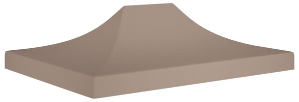 VidaXL Κάλυμμα Τέντας Εκδηλώσεων Taupe 4 x 3 μ. 270 γρ/μ²