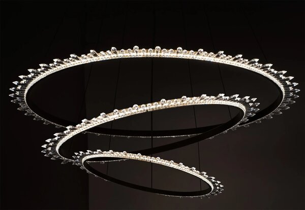 ΦΩΤΙΣΤΙΚΟ ΟΡΟΦΗΣ CRYSTAL LED APP1609-3C GOLD