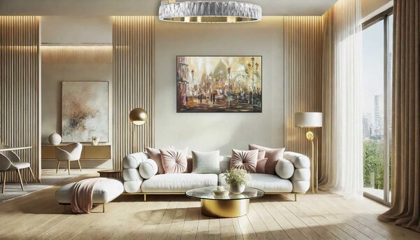 Λάμπα LED APP1506-C BRUSH GOLD