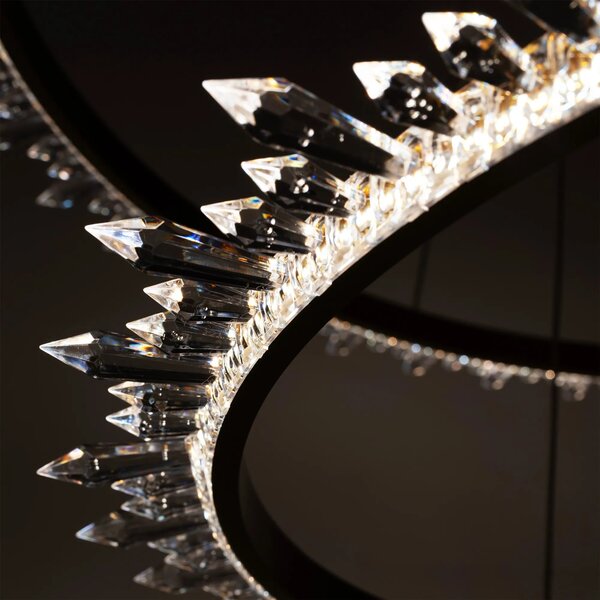 ΦΩΤΙΣΤΙΚΟ ΟΡΟΦΗΣ CRYSTAL LED APP1609-3C GOLD