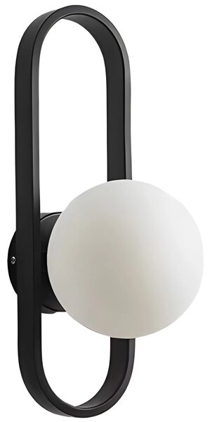 ΦΩΤΙΣΤΙΚΟ ΤΟΙΧΟΥ SCALL APP1755-1W BLACK WHITE