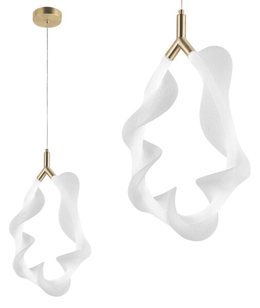 Λάμπα LED G013-1CP WHITE/GOLD