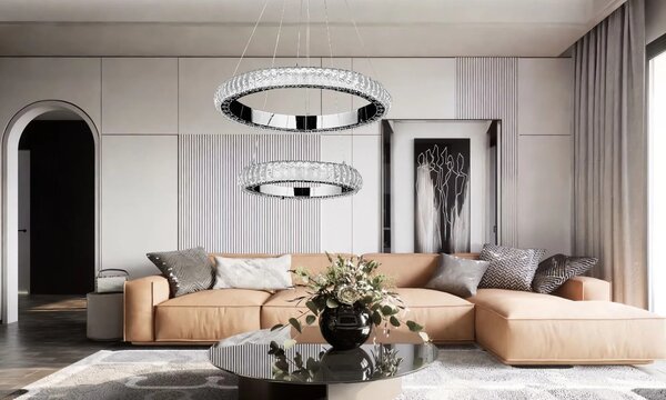 Λάμπα LED G044-2CP CHROME