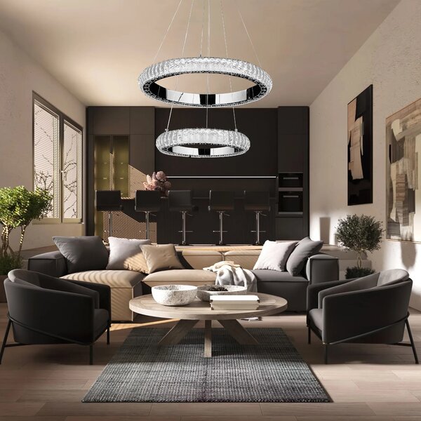 Λάμπα LED G044-2CP CHROME