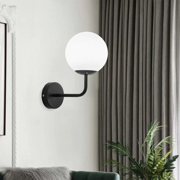 Φωτιστικό τοίχου G095-1W BLACK