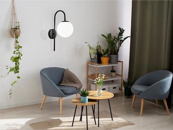Φωτιστικό τοίχου G090-1W BLACK
