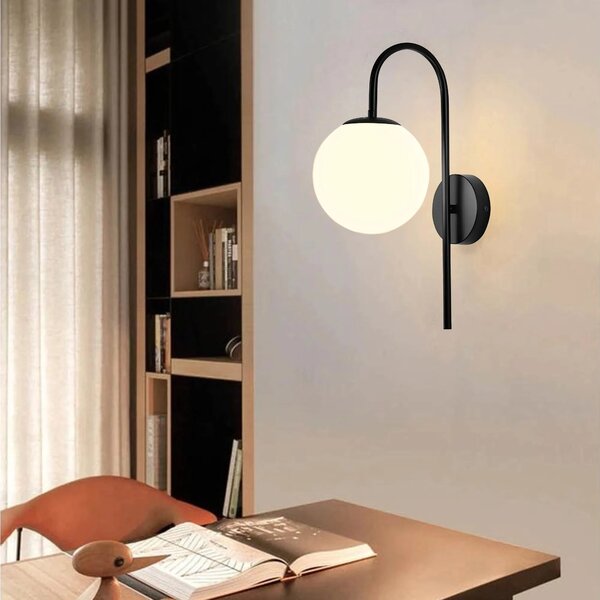 Φωτιστικό τοίχου G090-1W BLACK